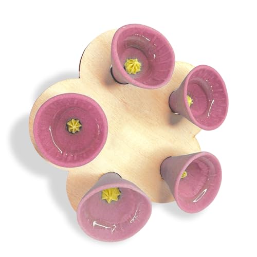 5pc Bienen Insekten Trinkbecher， Bee Insect Drinking Bee Cups für Bienen Trinken Insect Feeder Bienenbecher Bienen Brauchen Sichere Trinkplätze (Pink) von XehCaol