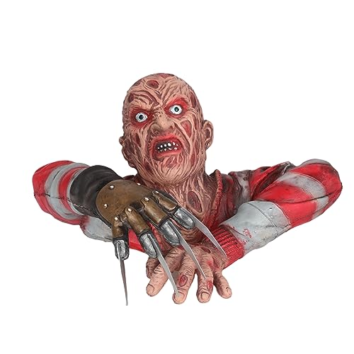 XehCaol Gartenzwerg Horror Michael Myers Freddy Krueger Jason Scream Zwerg Deko für den Außenbereich Skulpturen und Statuen Deko (Jason) von XehCaol