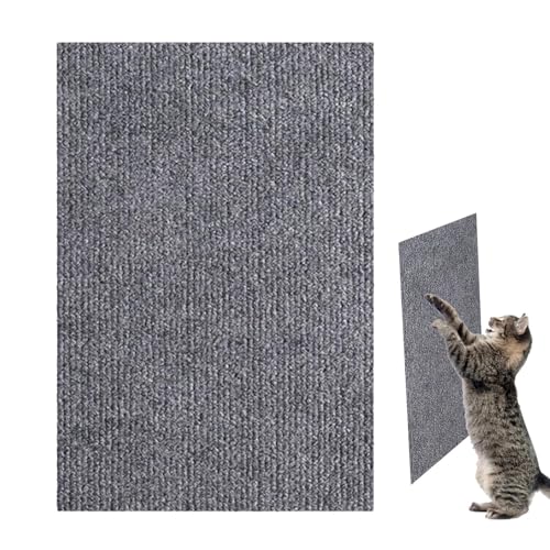 Kratzmatte Für Katzen - Kratzmatte Selbstklebend Katzen, DIY Trimmbarer Teppich Matte Pad, Schützt Ihre Möbel Vor Kratzern von Xeihuul