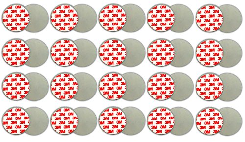 20er Set Rauchmelder Magnethalterung Klebebefestigung Magnete Magnethalter von XELTYS