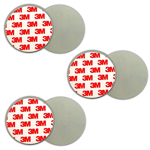 3X Magnethalterung Rauchmelder | 3M Magnet Befestigung Magnethalter Halter Decke von Xeltys