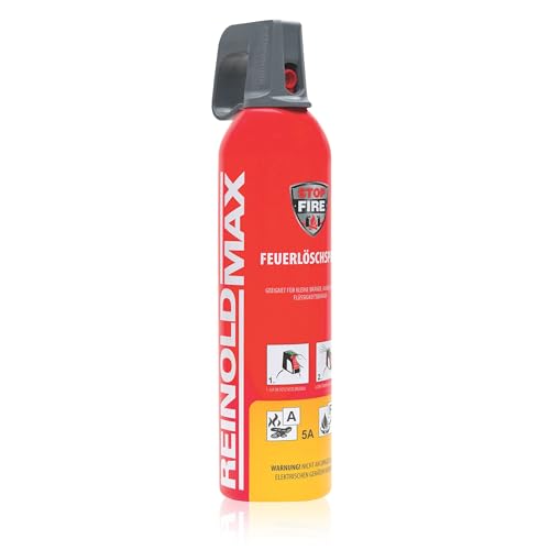 XENOTEC Premium Feuerlöschspray - 750ml – Stopfire – Autofeuerlöscher – REINOLDMAX – wiederverwendbar – geeignet für Fettbrände von Xenotec