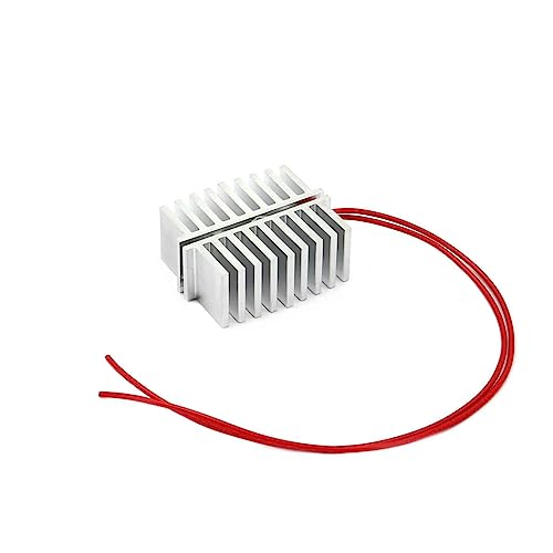 Xenterio PTC Heizelement mit Rippen-Kühlkörper 39x31x15mm, 24V/DC (5 bis 48V-), 130°C, selbstregulierend von Xenterio