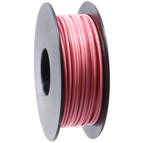 Xenterio LiYv Schaltlitze hochflexibel, 0,50mm², 25m Spule, Leiter Kupfer verzinnt, 900V, Farbe Isolierung pink von Xenterio