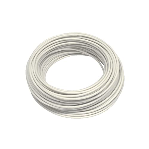 Xenterio SiF Silikon-Schaltlitze, flexibel, hitzebeständig/kältebeständig, 0,75mm², 25m, weiß von Xenterio