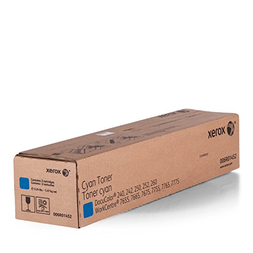 Xerox 006R01452 DocuColor 240, 250, 260 Tonerkartusche cyan 30.000 Seiten 2er-Pack von Xerox