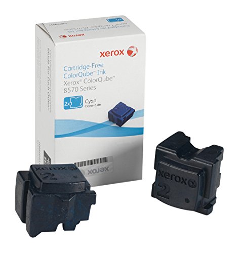 Xerox 108R00931 8570 ColorQube Standardkapazität 2 x 2.200 Seiten 2er-Pack, cyan Xerox 108R00931 8570 ColorQube Standardkapazität 2 x 2.200 Seiten 2er-Pack, cyan von Xerox