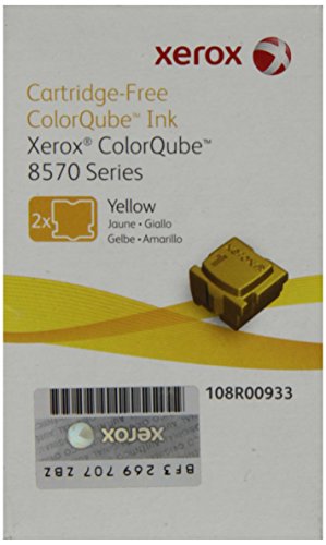 Xerox 108R00933 8570 ColorQube Standardkapazität 2 x 2.200 Seiten 2er-Pack, gelb von Xerox