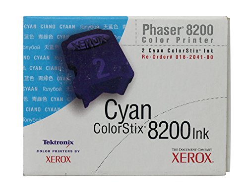 Xerox 16204100 Phaser 8200 colorstix cyan Standardkapazität 2 x 1.400 Seiten 2er-Pack von Xerox