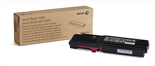 Xerox Original Phaser 6600 / Workcentre 6605 Magenta Standardkapazität Tonerpatrone (2,000 Seiten) - 106R02246 von Xerox