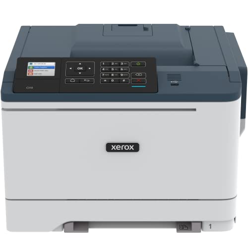 Xerox C310V_DNIUK - Printer - colour - Duplex - laser - A4/Legal - 1200 x 1200 dpi - up to 33 ppm (mono) / up to 33 ppm (colour) - capacity: 250 sheets - USB 2.0, Gigabit LAN, Wi-Fi(n), USB 2.0 host von Xerox