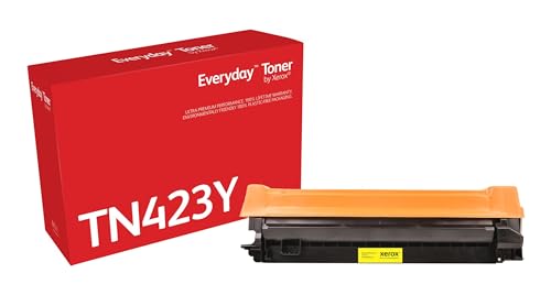 Xerox Everyday Brother TN-421Y Tonerkartusche, hohe Ergiebigkeit, Gelb 006R04762 von Xerox