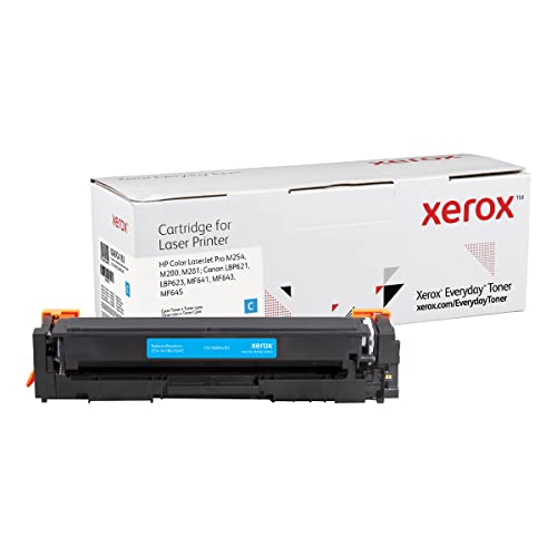 Xerox Laser Toner Everyday 006R04181 Cyan Ersatz für HP Color LaserJet Pro MFP M280 M281 MF641 MF643 MF645 M280 MFP M281 M254 Canon CRG-054HC LBP621 LBP623 von Xerox