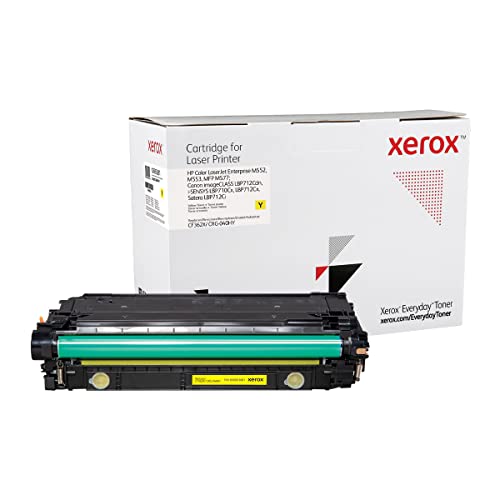 Xerox Laser Toner Everyday 006R03681 Yellow Ersatz für HP CF362X Canon CRG-040HY i-SENSYS imageCLASS iSENSYS Satera LBP712 HP Color HP LaserJet Enterprise von Xerox