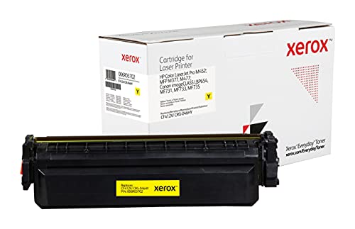 Xerox Laser Toner Everyday 006R03702 Yellow Ersatz für HP CF412X Canon CRG-046HY diverse imageCLASS HP Color LaserJet Pro MFP M477 MFP M377 M452 von Xerox