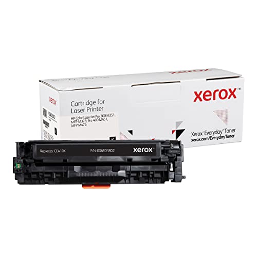 Xerox Laser Toner Everyday 006R03802 Black Ersatz für HP LaserJet Pro 300 color M351a 300 MFP M375nw M375 M451 M475 MFP Pro 300 M351 400 MFP M401 M425 von Xerox