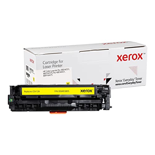 Xerox Laser Toner Everyday 006R03805 Yellow Ersatz für HP LaserJet Pro 300 color M351a 300 MFP M375nw M375 MFP M451 M475 Pro 300 M351 von Xerox