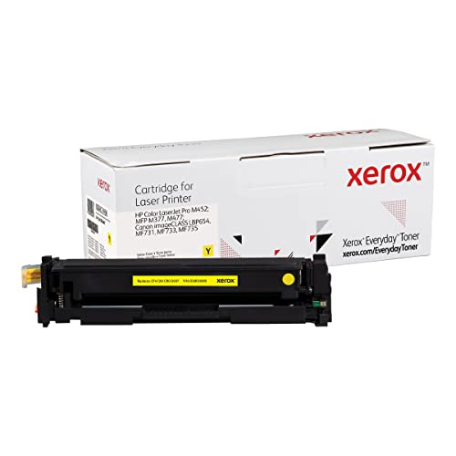 Xerox Laser Toner Everyday 006R03698 Yellow Ersatz für HP CF412A Canon CRG-046Y diverse imageCLASS HP Color LaserJet Pro MFP M477 M377 M452 von Xerox