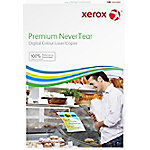 Xerox Premium NeverTear Polyesterfolie DIN A4 Druckerpapier 125 g/m² Matt Weiß 100 Blatt von Xerox