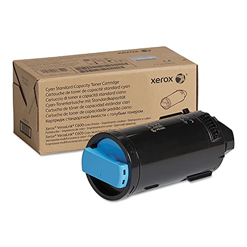 Xerox Original VersaLink C600 / C605 Cyan Standardkapazität Tonerpatrone (6,000 Seiten) - 106R03896 von Xerox