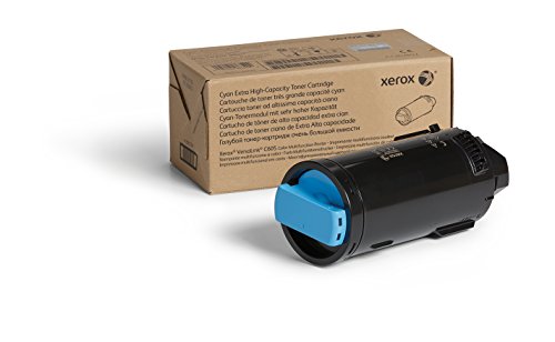 Xerox Original VersaLink C605 Cyan mit extra hoher Kapazität Tonerpatrone (16,800 Seiten) - 106R03932 von Xerox