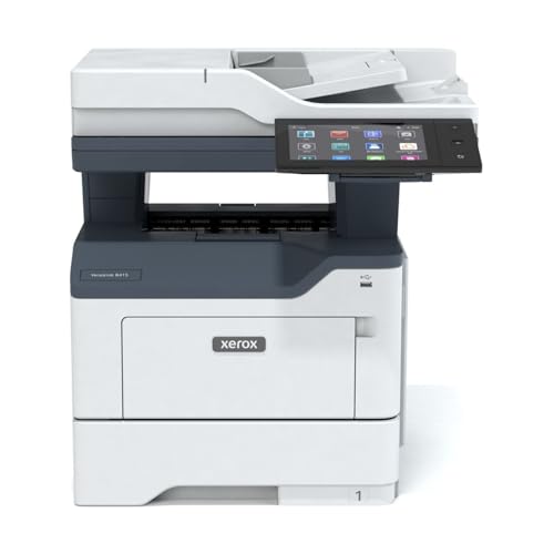 Xerox Versalink B415dn A4 47ppm Schwarz und Weiß Laser Multifunktion Druker mit Duplex 2-seitiger Druck - Kopieren/Drucken/Scan/Fax - Alles in einem von Xerox