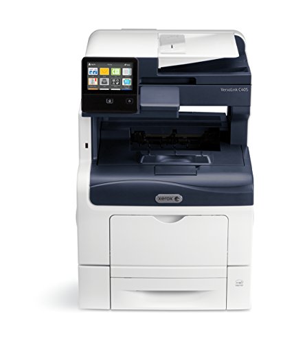 Xerox VersaLink C405DN 4in1 Laserdrucker [Farblaser, A4, Duplex, DADF, 600x600 DPI, 36 Seiten/Min, NFC] von Xerox