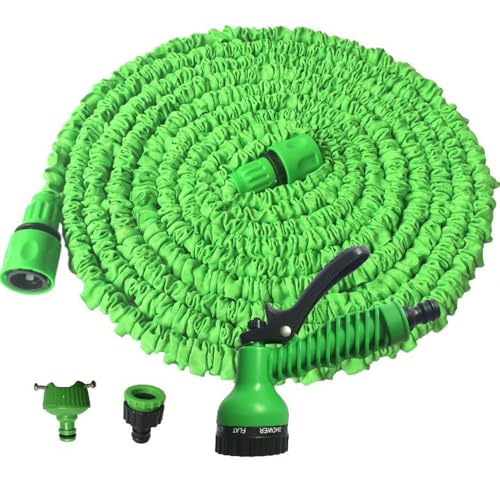 Gartenschlauch Flexibel, Wasserschlauch Dehnbar Flexibler Gartenschlauch mit 7 Funktionen Garten Handbraus, Schlauch Flexibel Bewässerung für Garten Haustier Autowäsche (7.5m) von Xersex