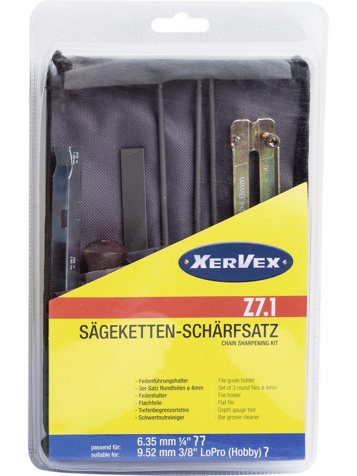 Xervex Akku-Kettensäge XerVex Schärfsatz Z7.1 4,0 mm Xervex Akku-Kettensäge XerVex Schärfsatz Z7.1 4,0 mm von Xervex