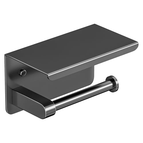 Klopapierhalter Ohne Bohren, Toilettenpapierhalter Aus Robustes Metall Wasserdicht Und Rostfrei, Selbstklebender Klopapierhalter, Toilettenpapier Aufbewahrung Für Badzimmer (B) von Xevinas