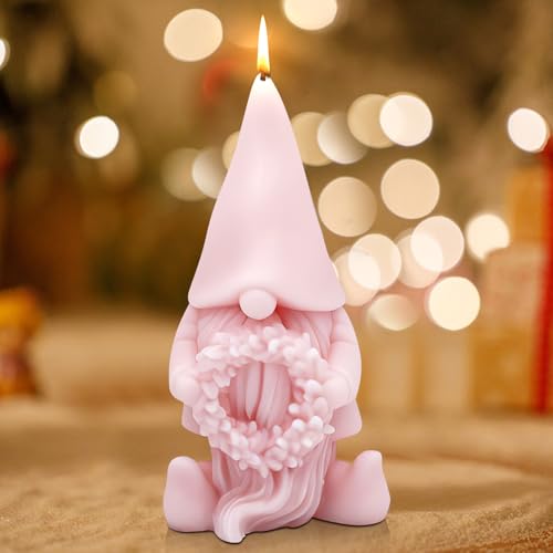 Silikonform Weihnachten Wichtel | 3D Silikonformen GießFormen Weihnachten | Silikonform Kerze Weihnachtsmann | Silikonform Gips Zum GießEn Kerzenformen Zum Gießen Weihnachtendeko von Xevinas