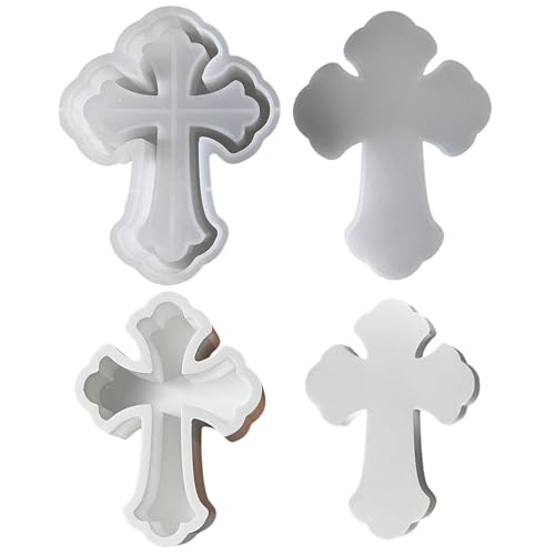 Silikonformen GießFormen, 3d Kreuzen Silikonform GießForm, Wiederverwendbar Kerzenformen Silikon Gips Zum GießEn GießFormen Gips, Epoxidharz Formen Silikonformen Weihnachten Halloween Silikonformen GießFormen, 3d Kreuzen Silikonform GießForm, Wiederverwendbar Kerzenformen Silikon Gips Zum GießEn GießFormen Gips, Epoxidharz Formen Silikonformen Weihnachten Halloween von Xevinas