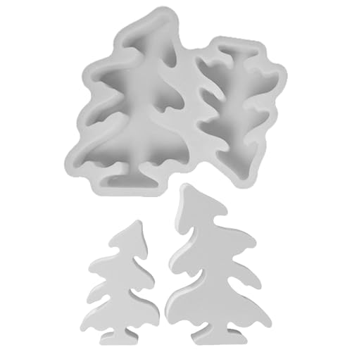 Silikonformen Giessformen, 2STK Silikonform Weihnachten - Wiederverwendbare Weihnachtsbaum Gießformen Silikon Aus Hochwertigem Silikon, Für DIY Gips Zum Gießen Handwerk Dekoration Silikonformen Giessformen, 2STK Silikonform Weihnachten - Wiederverwendbare Weihnachtsbaum Gießformen Silikon Aus Hochwertigem Silikon, Für DIY Gips Zum Gießen Handwerk Dekoration von Xevinas