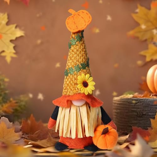 Xevinas Herbstdeko Wichtel Figur, 30 X 15 X 8 cm Herbst Wichtel Handgefertigt Plüsch Thanksgiving Fall Decor, Herbstdeko Figuren Herbstwichtel Elf Statue Für Kaffeestation Küche Xevinas Herbstdeko Wichtel Figur, 30 X 15 X 8 cm Herbst Wichtel Handgefertigt Plüsch Thanksgiving Fall Decor, Herbstdeko Figuren Herbstwichtel Elf Statue Für Kaffeestation Küche von Xevinas