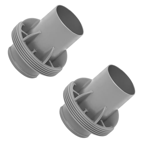 Xevinas Pool Zubehör - Aufstellpool Sandfilterpumpe Ersatz, 38 Mm Poolschlauch Adapter, Robustes Und Langlebiges Schlauchadapter Pool Poolpumpe Zubehör Für Flowclear, Coleman Und Intex P6916 (2STK) von Xevinas