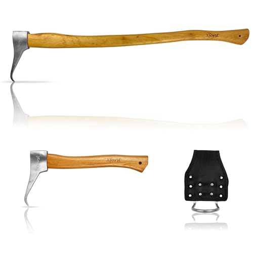 Xforst Set Sappie groß 80 cm + klein 38cm - Sapie Handsappie Handsapie inkkusive Gürtelhalterung X-P500L + X-P50BX von Xforst
