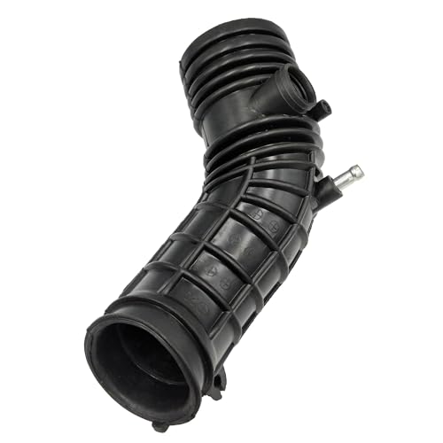 Ansaugschlauch Für Accord 2.0L 2.4L 2003 2004 2005 2006 2007 Gummi-Luftstromrohr Ansaugdrosselklappengehäuse Schlauchbaugruppe 17228-RAA-A00 17228-RAC-U00 Luftansaugschlauch(17228-RAC-U00 2.0L) von Xgupxuc