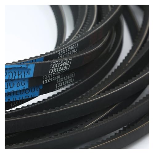 Antriebriemen Typ AX 13X Gezahnter V-Riemenantrieb, Gummizahnförderbänder, Transportband, 50061068672080088094010001067mm Transferriemen(Li 780mm) von Xgupxuc