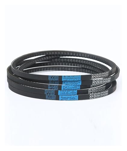 Antriebriemen Typ XPZ 3VX Rohgezahnter V-Riemenantrieb Zahnförderbänder Gummi-Transportband 512 600 662 710 772 825 925 990 1050 Mm Transferriemen(Ld 980mm) von Xgupxuc