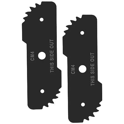 XhWser 2 Stück 5243801-02 Kantenschneider, 12 A, kompatibel mit EH1000, Typ 5, EH1000, Typ 6, Ersatzteile für Black & Decker von XhWser