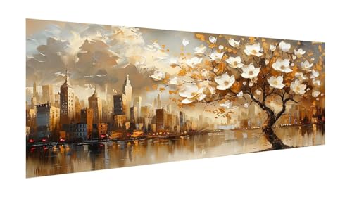 Diamond Painting Baum Diamant Painting Bilder Erwachsene, 5D Diamond-painting Häuser Malen Nach Zahle Kinder Anfänger, DIY Mosaikherstellung Basteln Mädchen Geschenke, Deko Wohnzimmer 180x90cm X2-921 Diamond Painting Baum Diamant Painting Bilder Erwachsene, 5D Diamond-painting Häuser Malen Nach Zahle Kinder Anfänger, DIY Mosaikherstellung Basteln Mädchen Geschenke, Deko Wohnzimmer 180x90cm X2-921 von Xhgtehng