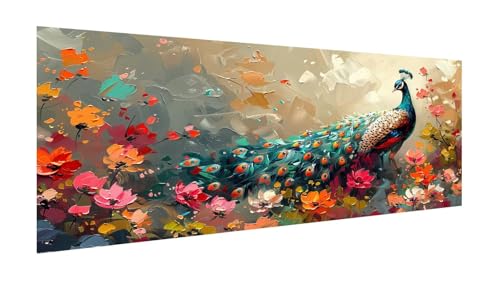 Diamond Painting Erwachsene Groß XXL 60x30cm, Diamant Painting Bilder Blume Diamant Paintings Kinder Pfau, DIY Runder Vollbohrer Diamanten Malerei Stickerei Kreuzstich Bastelset, Zimmer Deko X2-862 Diamond Painting Erwachsene Groß XXL 60x30cm, Diamant Painting Bilder Blume Diamant Paintings Kinder Pfau, DIY Runder Vollbohrer Diamanten Malerei Stickerei Kreuzstich Bastelset, Zimmer Deko X2-862 von Xhgtehng