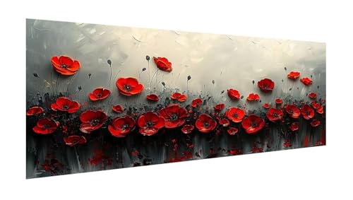 Diamond Painting Mohn Diamant Painting Bilder Erwachsene, 5D Diamond-painting Blume Malen Nach Zahle Kinder Anfänger, DIY Mosaikherstellung Basteln Mädchen Geschenke, Deko Wohnzimmer 140x70cm X2-939 Diamond Painting Mohn Diamant Painting Bilder Erwachsene, 5D Diamond-painting Blume Malen Nach Zahle Kinder Anfänger, DIY Mosaikherstellung Basteln Mädchen Geschenke, Deko Wohnzimmer 140x70cm X2-939 von Xhgtehng