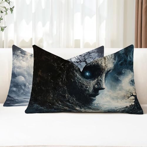 Kissenbezug 40x70 2 Stück Outdoor Kissen Sternenhimmel Sofakissen Rechteckig Kissenbezüge Baum Doppelseitig Samt Kissenhüllen für Deko Wohnzimmer Bett Terrassen Herbst Sofa Kissen Aesthetic G1-747 Kissenbezug 40x70 2 Stück Outdoor Kissen Sternenhimmel Sofakissen Rechteckig Kissenbezüge Baum Doppelseitig Samt Kissenhüllen für Deko Wohnzimmer Bett Terrassen Herbst Sofa Kissen Aesthetic G1-747 von Xhgtehng