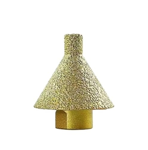 XiBany M10 Gewinde Diamant Abschrägung Fasen Bit Loch Bohrer Reiben Kegel Schnitzen Polieren Schleifscheibe for Porzellan Fliesen Marmor M14 von XiBany