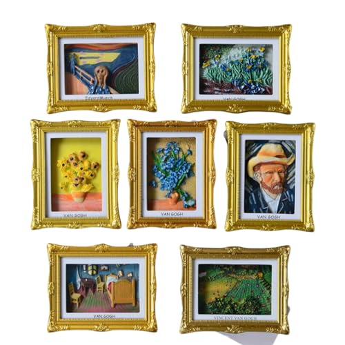 Kühlschrankmagnete, Bilderrahmen, Vintage-Stil, öffnen Sie die Rückseite und setzen Sie sie direkt für Fotos, Gemälde, DIY-Exemplare usw. ein. Kann auf dem Tisch platziert und am Kühlschrank befestigt Kühlschrankmagnete, Bilderrahmen, Vintage-Stil, öffnen Sie die Rückseite und setzen Sie sie direkt für Fotos, Gemälde, DIY-Exemplare usw. ein. Kann auf dem Tisch platziert und am Kühlschrank befestigt von XiXiYang