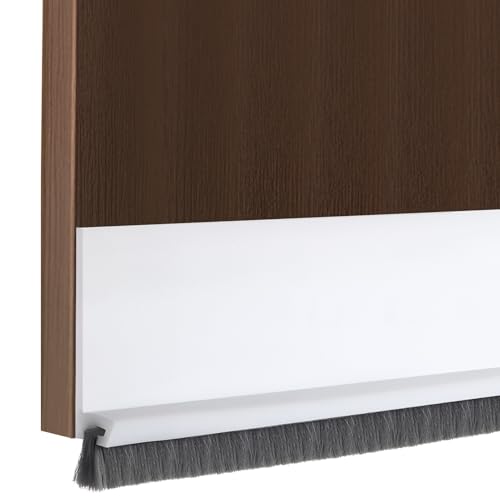 Xialvyu 2 Stück Weiß Bürstendichtung Selbstklebend Zugluftstopper für Türen, 4.5 x 100cm Türdichtung Unten, Tür Dichtungsband Staubschutztür Door Seal Xialvyu 2 Stück Weiß Bürstendichtung Selbstklebend Zugluftstopper für Türen, 4.5 x 100cm Türdichtung Unten, Tür Dichtungsband Staubschutztür Door Seal von Xialvyu