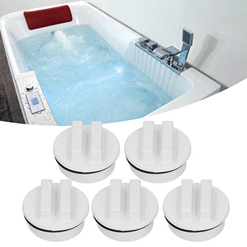 XiangXin Pool Winterizing Plug, 5PCS 1,5 Zoll Pool Spa Rücklaufleitung Winterizing Plug Filter Ablassschraube mit O-Ring für Pool Spa Rohrleitungen Winterarmaturen Swimming Pool Win von XiangXin