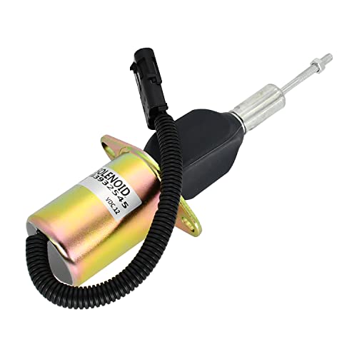 Xianhaoparts 12 V Abschalt-Magnetspule 3932545 SA-4639-12 1703-3306, kompatibel mit Cummins-Motor 4B3.9 6CT 6CTA 6Ct8.3, kompatibel mit Woodward Magnetspule, kompatibel mit Hyundai Bagger R300 Xianhaoparts 12 V Abschalt-Magnetspule 3932545 SA-4639-12 1703-3306, kompatibel mit Cummins-Motor 4B3.9 6CT 6CTA 6Ct8.3, kompatibel mit Woodward Magnetspule, kompatibel mit Hyundai Bagger R300 von Xianhaoparts