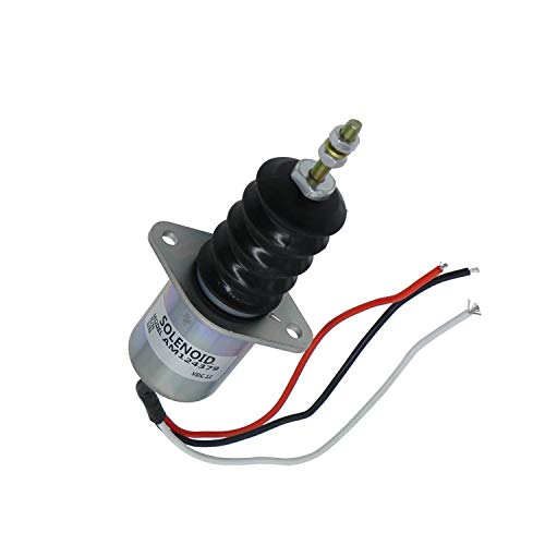 Xianhaoparts 12 V Kraftstoffabschalt-Magnetspule AM124379 AM103337 AM124380 kompatibel mit John Deere Frontmäher F915 F925 F935 415 Traktor 655 755 756 855 Kompaktlader 3375 375 4475 5575 570 575 Xianhaoparts 12 V Kraftstoffabschalt-Magnetspule AM124379 AM103337 AM124380 kompatibel mit John Deere Frontmäher F915 F925 F935 415 Traktor 655 755 756 855 Kompaktlader 3375 375 4475 5575 570 575 von Xianhaoparts
